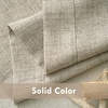 image:imageDriftAway Linen Textured Curtain Valances for Windows Light Filtering 3 Inch Rod Pocket Farmhouse Country Rustic Kitchen Valances for Bedroom Living Room Bathroom 14 inch Length BeigeKhaki
