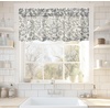 image:imageDriftAway Linen Textured Curtain Valances for Windows Light Filtering 3 Inch Rod Pocket Farmhouse Country Rustic Kitchen Valances for Bedroom Living Room Bathroom 14 inch Length BeigeGrey