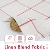 image:imageDriftAway Linen Textured Curtain Valances for Windows Light Filtering 3 Inch Rod Pocket Farmhouse Country Rustic Kitchen Valances for Bedroom Living Room Bathroom 14 inch Length BeigeRed