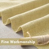 image:imageDriftAway Linen Textured Curtain Valances for Windows Light Filtering 3 Inch Rod Pocket Farmhouse Country Rustic Kitchen Valances for Bedroom Living Room Bathroom 14 inch Length BeigeYellow