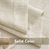 image:imageDriftAway Linen Textured Curtain Valances for Windows Light Filtering 3 Inch Rod Pocket Farmhouse Country Rustic Kitchen Valances for Bedroom Living Room Bathroom 14 inch Length BeigeBeige