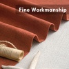 image:imageDriftAway Linen Textured Curtain Valances for Windows Light Filtering 3 Inch Rod Pocket Farmhouse Country Rustic Kitchen Valances for Bedroom Living Room Bathroom 14 inch Length BeigeRed