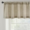 image:imageDriftAway Linen Textured Curtain Valances for Windows Light Filtering 3 Inch Rod Pocket Farmhouse Country Rustic Kitchen Valances for Bedroom Living Room Bathroom 14 inch Length BeigeKhaki