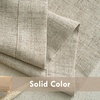 image:imageDriftAway Linen Textured Curtain Valances for Windows Light Filtering 3 Inch Rod Pocket Farmhouse Country Rustic Kitchen Valances for Bedroom Living Room Bathroom 14 inch Length BeigeKhaki