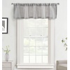 image:imageDriftAway Linen Textured Curtain Valances for Windows Light Filtering 3 Inch Rod Pocket Farmhouse Country Rustic Kitchen Valances for Bedroom Living Room Bathroom 14 inch Length BeigeGrey