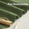 image:imageDriftAway Linen Textured Curtain Valances for Windows Light Filtering 3 Inch Rod Pocket Farmhouse Country Rustic Kitchen Valances for Bedroom Living Room Bathroom 14 inch Length BeigeGreen