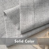 image:imageDriftAway Linen Textured Curtain Valances for Windows Light Filtering 3 Inch Rod Pocket Farmhouse Country Rustic Kitchen Valances for Bedroom Living Room Bathroom 14 inch Length BeigeGrey
