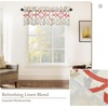 image:imageDriftAway Linen Textured Curtain Valances for Windows Light Filtering 3 Inch Rod Pocket Farmhouse Country Rustic Kitchen Valances for Bedroom Living Room Bathroom 14 inch Length BeigeAlexander Red