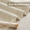 image:imageDriftAway Linen Textured Curtain Valances for Windows Light Filtering 3 Inch Rod Pocket Farmhouse Country Rustic Kitchen Valances for Bedroom Living Room Bathroom 14 inch Length BeigeBeige