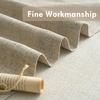 image:imageDriftAway Linen Textured Curtain Valances for Windows Light Filtering 3 Inch Rod Pocket Farmhouse Country Rustic Kitchen Valances for Bedroom Living Room Bathroom 14 inch Length BeigeKhaki
