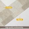 image:imageDriftAway Linen Textured Lined Valances for Windows Buffalo Check Curtain Window Valances Woven Plaid Blackout Thermal Insulated for Kitchen Living Room 1 Pack 52 x 14 TaupeWoventaupe