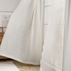 image:imageDriftAway Semi Sheer Scalloped Edge White Coastal Beach Window Curtains for Living Room Bedroom 2 Panels Rod Pocket Each Size 52 Inch by 72 Inch GrayLinen Taupe