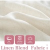 image:imageDriftAway Semi Sheer Scalloped Edge White Coastal Beach Window Curtains for Living Room Bedroom 2 Panels Rod Pocket Each Size 52 Inch by 72 Inch GrayLinen Pink
