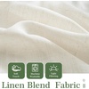 image:imageDriftAway Semi Sheer Scalloped Edge White Coastal Beach Window Curtains for Living Room Bedroom 2 Panels Rod Pocket Each Size 52 Inch by 72 Inch GrayLinen Loden Green