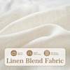 image:imageDriftAway Semi Sheer Scalloped Edge White Coastal Beach Window Curtains for Living Room Bedroom 2 Panels Rod Pocket Each Size 52 Inch by 72 Inch GrayLinen Taupe