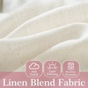 image:imageDriftAway Semi Sheer Scalloped Edge White Coastal Beach Window Curtains for Living Room Bedroom 2 Panels Rod Pocket Each Size 52 Inch by 72 Inch GrayLinen Pink