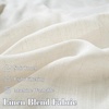 image:imageDriftAway Semi Sheer Scalloped Edge White Coastal Beach Window Curtains for Living Room Bedroom 2 Panels Rod Pocket Each Size 52 Inch by 72 Inch GrayLinen Navy