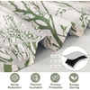image:imageDriftAway Tree Branch Linen Lined Valance Double Layer Thermal Insulated Room Darkening Blackout Valances 3 Inch Rod Pocket Short Window Valance for Living Room Bathroom 52 Inch by 14 Inch BlueLoden Green