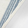 image:imageDriftaway Chris Linen Lined Valance Double Layer Thermal Insulated Room Darkening Blackout Window Valances 3 Inch Rod Pocket Vertical Striped Kitchen Valance for Bathroom 52 by 18 Inch Ivory Dark BlueJean Navy