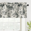 image:imageDriftAway 100 Blackout Curtains Toile Linen Back Tab W52xL84 BlackBlack