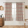B Linen Red Gray