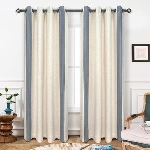 image:imageDriftAway Chris Blackout Curtain 2 Panels Grommet W52xL84 Dark BlueCabana Dark Blue