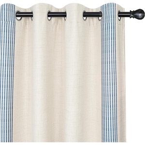 image:imageDriftAway Chris Blackout Curtain 2 Panels Grommet W52xL84 Dark BlueCabana Denim Navy
