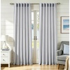 image:imageDriftAway 100 Blackout Linen Hygge Striped Curtains Double Layer Farmhouse Drapes 84 Inches Long for Living Room Bedroom Yarn Dyed Woven Thermal Insulated Rod Pocket Back Tab 2 Panels BeigeWhiteTicking Stripenavy