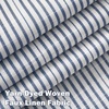 image:imageDriftAway 100 Blackout Linen Hygge Striped Curtains Double Layer Farmhouse Drapes 84 Inches Long for Living Room Bedroom Yarn Dyed Woven Thermal Insulated Rod Pocket Back Tab 2 Panels BeigeWhiteTicking Stripenavy