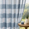 image:imageDriftAway 100 Blackout Plaid Curtains Buffalo Check 84 Inches TaupeDusty Blue