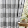 image:imageDriftAway 100 Blackout Plaid Curtains Buffalo Check 84 Inches TaupeGrey
