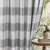 image:imageDriftAway 100 Blackout Plaid Curtains Buffalo Check 84 Inches TaupeGrey