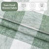 image:imageDriftAway 100 Blackout Plaid Curtains Buffalo Check 84 Inches TaupeLoden Green