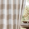 image:imageDriftAway 100 Blackout Plaid Curtains Buffalo Check 84 Inches TaupeTaupe