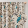 image:imageDriftAway 100 Blackout Vintage Floral Linen Curtains Double Layer French Country Peony Flower Printed Pattern Thermal Insulated Drapes for Bedroom Living Room Back Tab 2 Panels W52 x L84 TaupeCreamEileenbeige