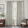 image:imageDriftAway 100 Blackout Vintage Floral Linen Curtains Double Layer French Country Peony Flower Printed Pattern Thermal Insulated Drapes for Bedroom Living Room Back Tab 2 Panels W52 x L84 TaupeCreamCeciliablack