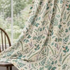 image:imageDriftAway 100 Blackout Vintage Floral Linen Curtains Double Layer French Country Peony Flower Printed Pattern Thermal Insulated Drapes for Bedroom Living Room Back Tab 2 Panels W52 x L84 TaupeCreamEsmegreen