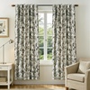 image:imageDriftAway 100 Blackout Vintage Floral Linen Curtains Double Layer French Country Peony Flower Printed Pattern Thermal Insulated Drapes for Bedroom Living Room Back Tab 2 Panels W52 x L84 TaupeCreamCandiceblack