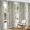 image:imageDriftAway 100 Blackout Vintage Floral Linen Curtains Double Layer French Country Peony Flower Printed Pattern Thermal Insulated Drapes for Bedroom Living Room Back Tab 2 Panels W52 x L84 TaupeCreamCandiceblack