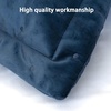 image:imageDriftAway 3 Piece Velvet Quilt Set Bedspreads Coverlets Cover Prewashed Queen Full Queen Size Peacock Blue