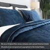 image:imageDriftAway 3 Piece Velvet Quilt Set Bedspreads Coverlets Cover Prewashed Queen Full Queen Size Peacock Blue