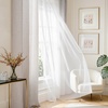 image:imageDriftAway 3D Chenille Striped Curtains 84 Inches Long Tweed Linen Textured Light Filtering Woven Embroidered Luxury Soft Drapes for Living Room Bedroom Grommet Privacy 2 Panels W52 x L84 TaupeCoffee