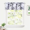 image:imageDriftAway Acacia Floral Blossom Watercolor Printed 100 Percent Blackout Thermal Insulated Window Curtain Valance Rod Pocket Single 52 Inch by 24 Inch Plus 2 Inch Header GrayGrey