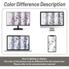 image:imageDriftAway Acacia Floral Blossom Watercolor Printed 100 Percent Blackout Thermal Insulated Window Curtain Valance Rod Pocket Single 52 Inch by 24 Inch Plus 2 Inch Header GrayGrey