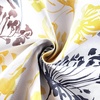 image:imageDriftAway Acacia Floral Blossom Watercolor Printed 100 Percent Blackout Thermal Insulated Window Curtain Valance Rod Pocket Single 52 Inch by 24 Inch Plus 2 Inch Header GrayYellow