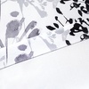 image:imageDriftAway Acacia Floral Blossom Watercolor Printed 100 Percent Blackout Thermal Insulated Window Curtain Valance Rod Pocket Single 52 Inch by 24 Inch Plus 2 Inch Header GrayGrey