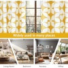 image:imageDriftAway Amelia Thermal Blackout Room Darkening Grommet Window Curtains Retro Geo Pattern Round Circle Star Print Set of 2 Panels Each 52 Inch by 84 Inch YellowYellow