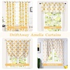 image:imageDriftAway Amelia Thermal Blackout Room Darkening Grommet Window Curtains Retro Geo Pattern Round Circle Star Print Set of 2 Panels Each 52 Inch by 84 Inch YellowYellow