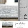 image:imageDriftAway Area Rug 5x7 Washable Rugs for Living Room Non Slip Rubber Backing Low Pile Non Shedding Carpet Friendly Boho Foldable Vintage Rugs for Bedroom Dining Room Natural Gray BrickGrey