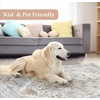 image:imageDriftAway Area Rug 5x7 Washable Rugs for Living Room Non Slip Rubber Backing Low Pile Non Shedding Carpet Friendly Boho Foldable Vintage Rugs for Bedroom Dining Room Natural Gray BrickNaturalGrayBrick